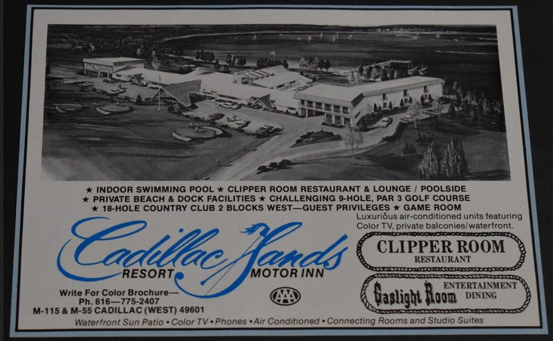 Lake Cadillac Resort (Cadillac Sands Resort) - Print Ad